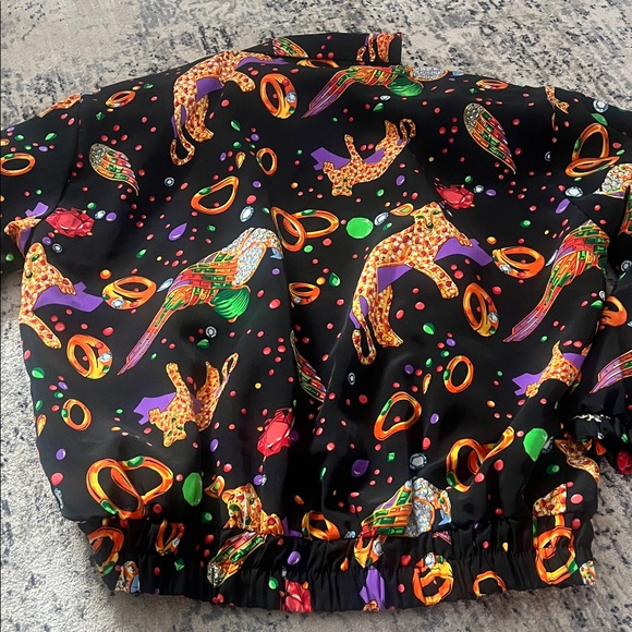 Vintage silky jacket - Picture 5 of 5